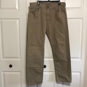 Levi’s 505 Khaki Jeans*